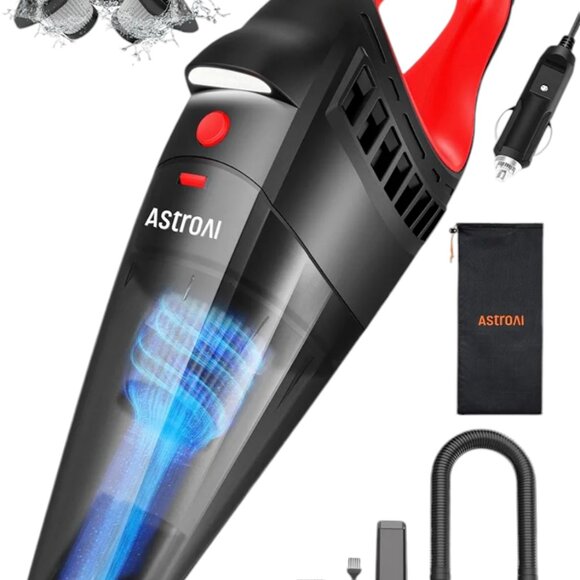 AstroAI Car Vacuum, Car Accessories, Portable Handheld Vacuum Cleaner with 12V D - Picture 4 of 11